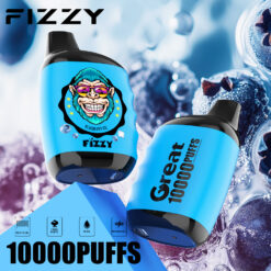 Putojošs-Lieliski-10000-Puffs-2-5-Zems nikotīna-Atkārtoti uzlādējams-Vienreizējās lietošanas-Vapes-Arbūzs-Melleņu-Ledus