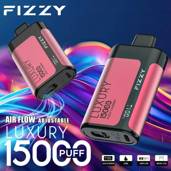 Fizzy-luksus-15 000-puffs-Cherry