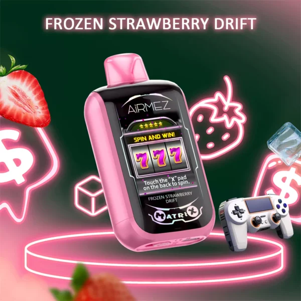 Airmez-Matrix-25000-Frozen-Strawberry-Drift